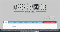 Desktop Screenshot of kapperenschede.nl